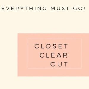 Closet Clear out!! Make me an offer!!
